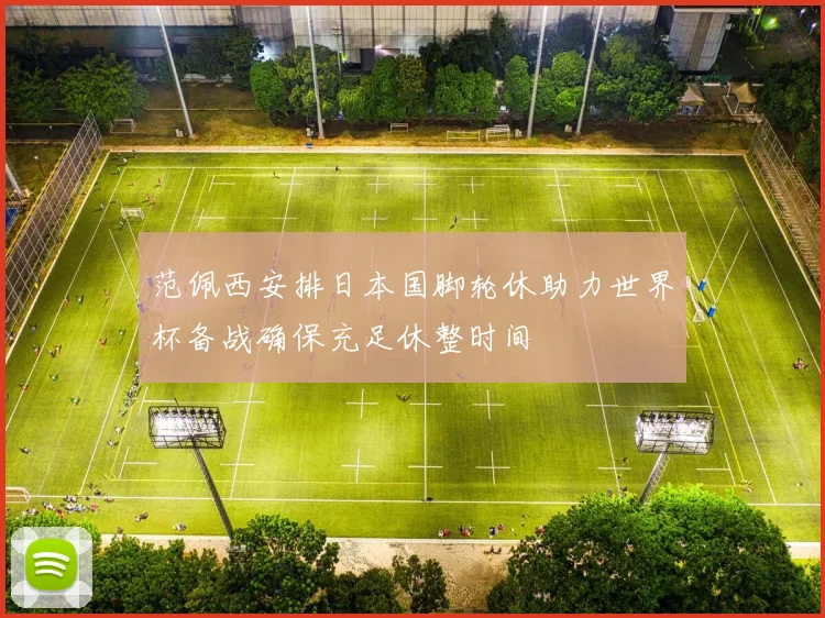 范佩西安排日本国脚轮休助力世界杯备战确保充足休整时间